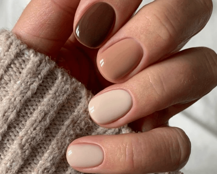 Manicure con nivelacion uña natural con base rubber